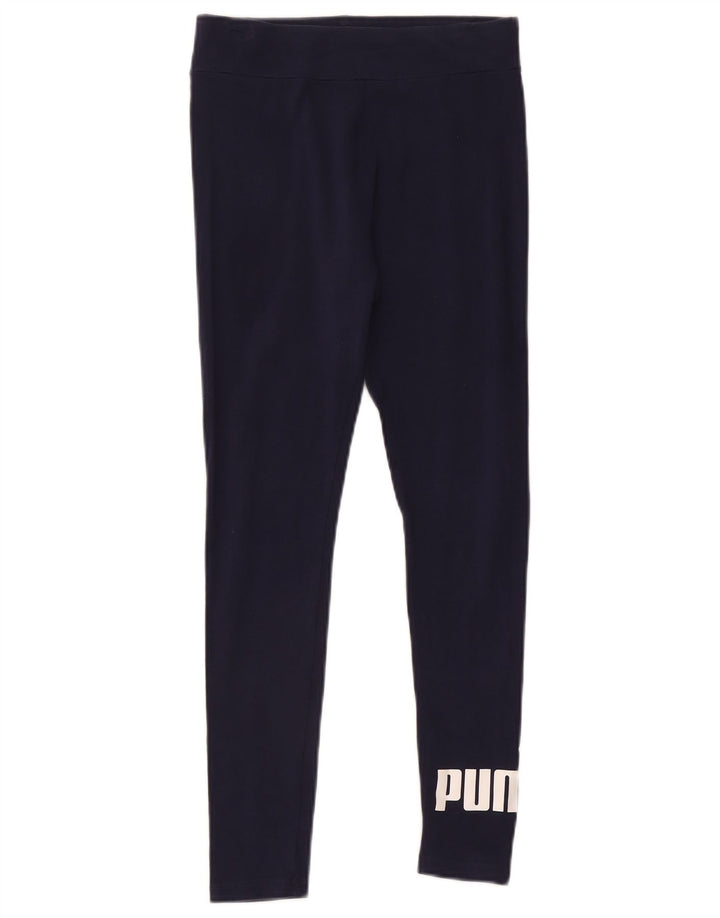 Γυναικεία γραφικά κολάν Puma UK 10 Small Navy Blue