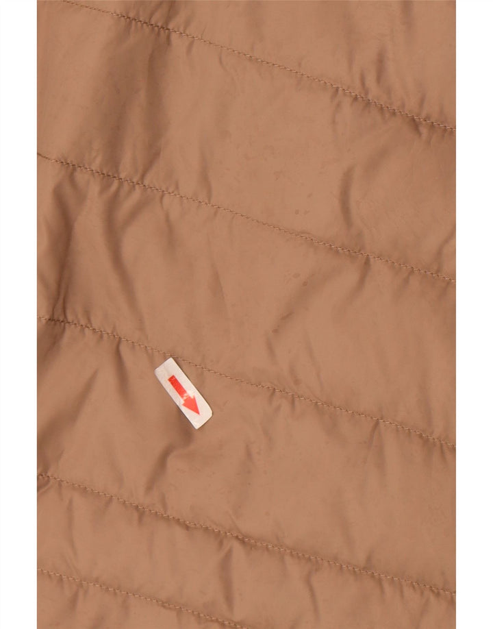 Tommy Hilfiger Γυναικείο padded Gilet UK 12 Medium Beige Polyester