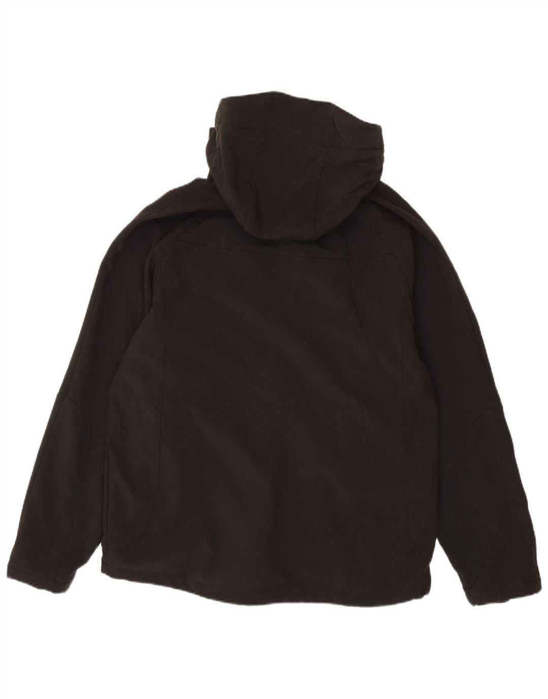MOUNTAIN WAREHOUSE Ανδρικό μπουφάν με κουκούλα αντιανεμικό UK 40 μεγάλο μαύρο