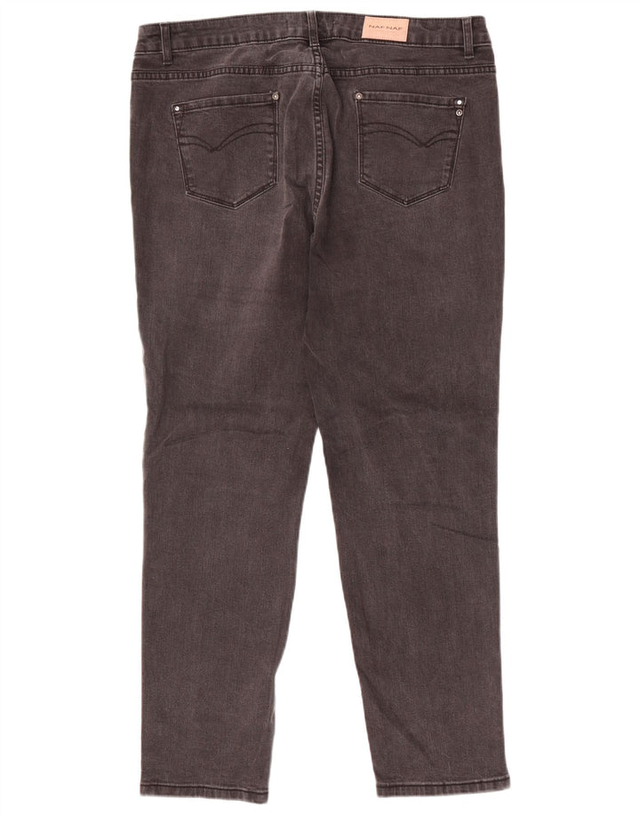 Naf Naf Γυναικείο Slim Jeans EU 42 Large W34 L28 Grey