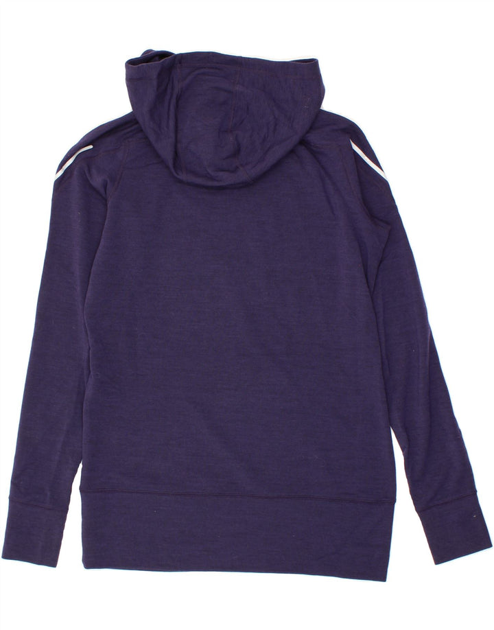 NIKE Womens Hoodie Jumper UK 14 Medium Purple Polyester Vintage Nike and Second-Hand Nike from Messina Hembry 