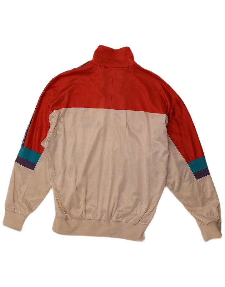 Ανδρική φόρμα γραφικών ASICS Top Jacket IT 48 Medium Off White Colourblock