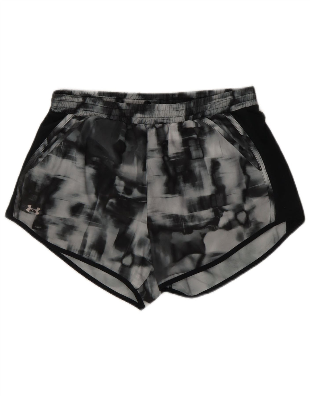 Γυναικείο αθλητικό σορτς UNDER ARMOR UK 14 Medium Grey Tie Dye