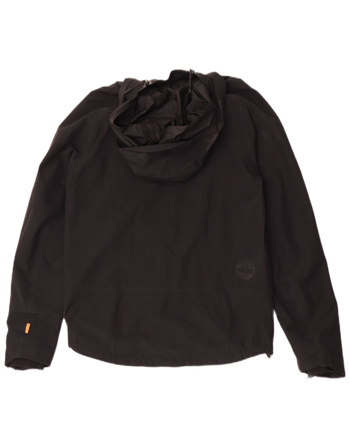 Ανδρικό μπουφάν βροχής με κουκούλα Timberland UK 36 Small Black Polyester