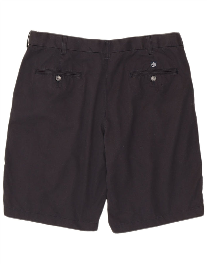 Ανδρικό σορτς Chino Marks & Spencer W36 Large Navy Blue από βαμβάκι