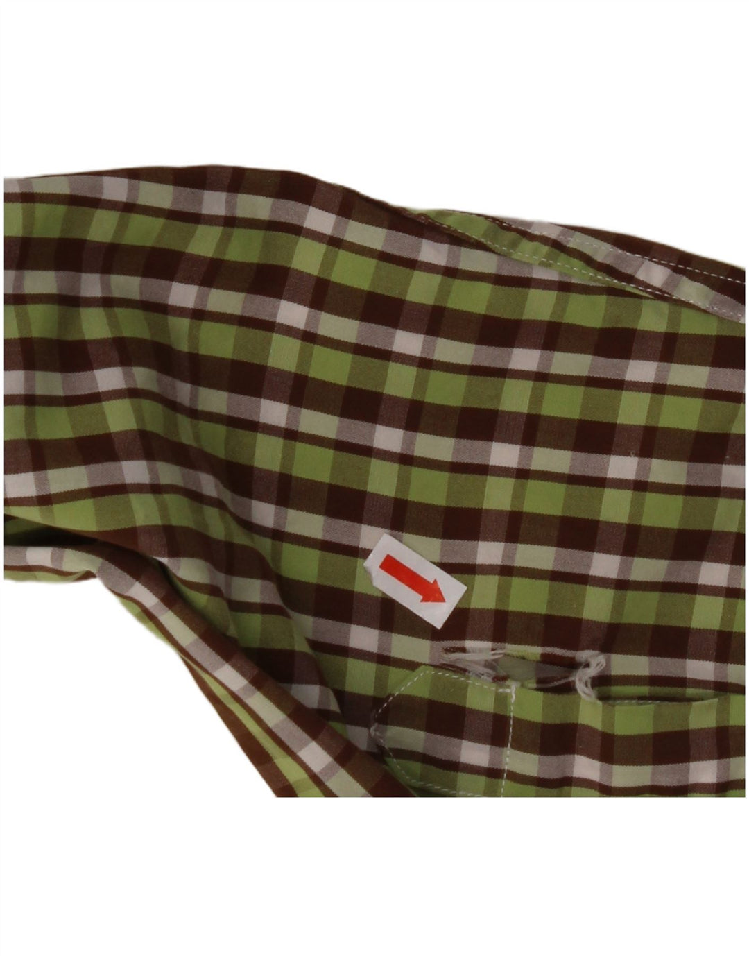 Ανδρικό φανελένιο πουκάμισο GANT με κανονική εφαρμογή, μεσαίο πράσινο βαμβακερό