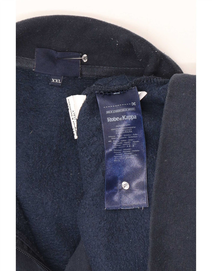 Ανδρική φόρμα Kappa Top Jacket 2XL Blue Cotton