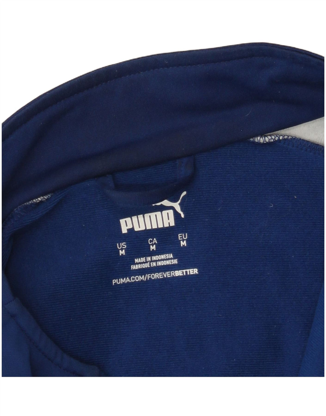 Ανδρική φόρμα Puma Μπουφάν μεσαίου μπλε χρώματος