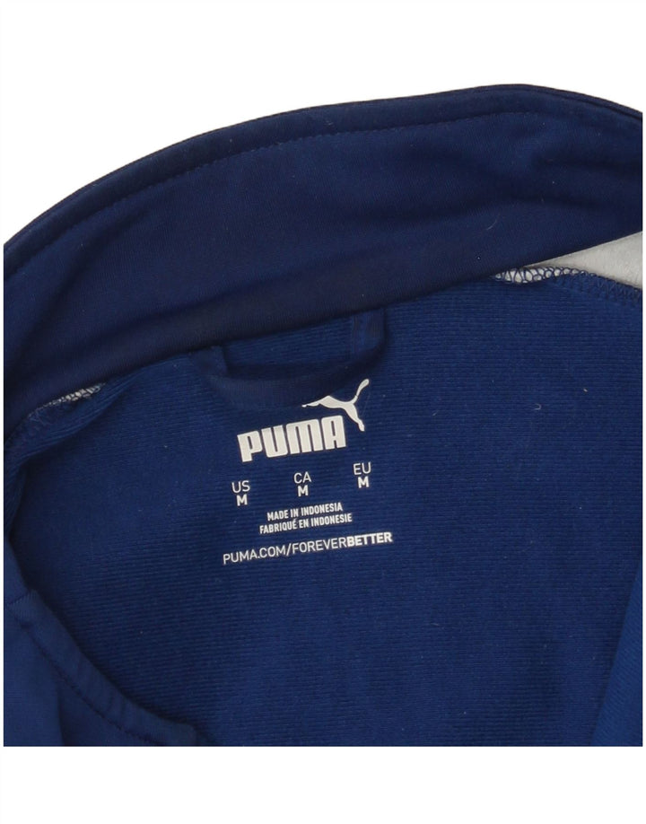 Ανδρική φόρμα Puma Μπουφάν μεσαίου μπλε χρώματος
