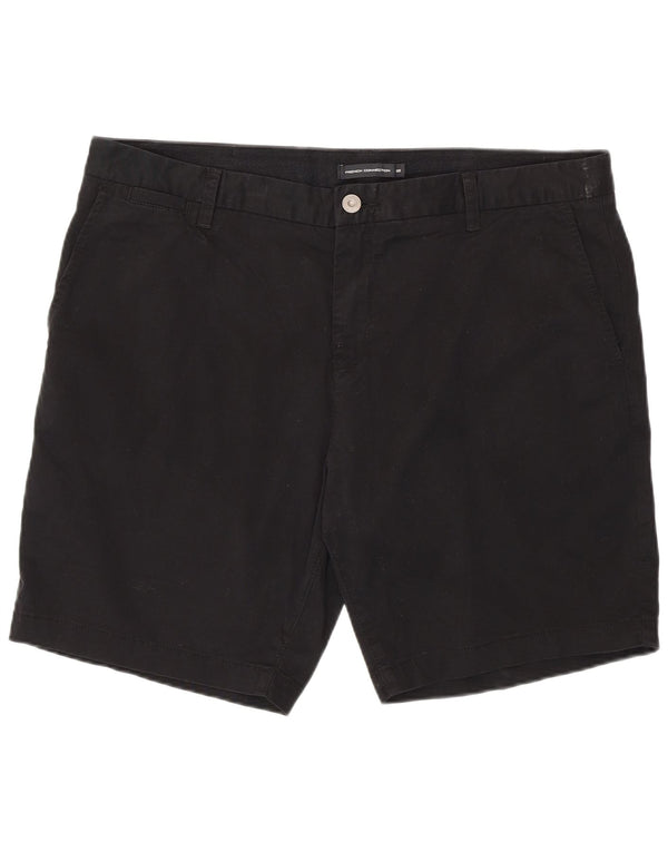 Ανδρικό σορτς Chino French Connection W38 XL μαύρο βαμβακερό