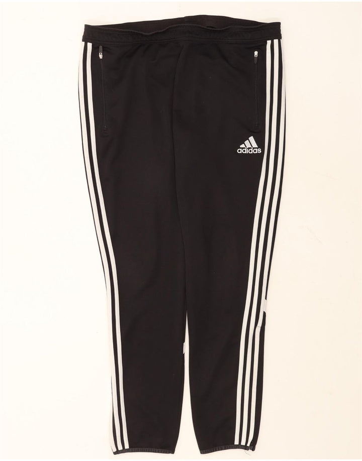 Ανδρικό παντελόνι αθλητικής φόρμας Adidas Climacool XL Μαύρο πολυεστέρα