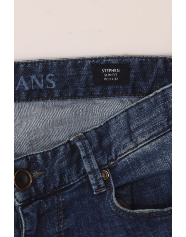 JOOP Womens Stephen Slim Jeans W31 L32  Navy Blue Cotton Vintage Joop and Second-Hand Joop from Messina Hembry 