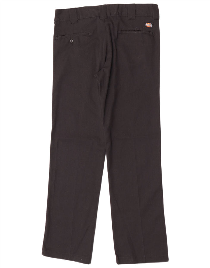 Ανδρικό ίσιο παντελόνι Chino Dickies W31 L32 Μαύρο πολυεστέρα