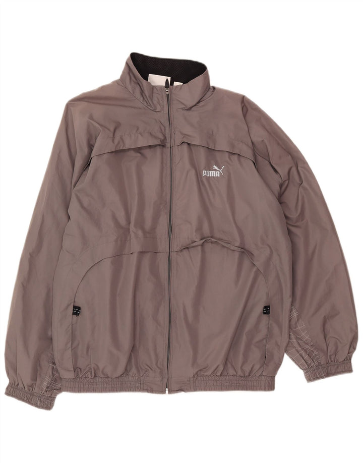 Ανδρικό μπουφάν Puma Bomber UK 38 Medium Grey Colourblock Polyester