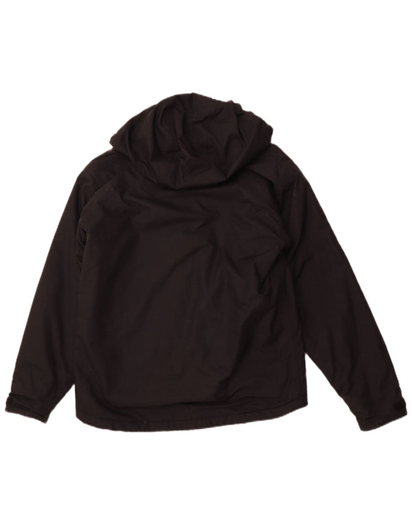 BERGHAUS Ανδρικό μπουφάν βροχής με κουκούλα UK 36 Small Black Nylon