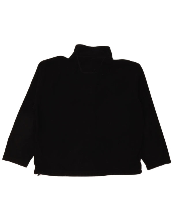 Think Pink Womens Fleece Jacket UK 20 2XL Black Polyester