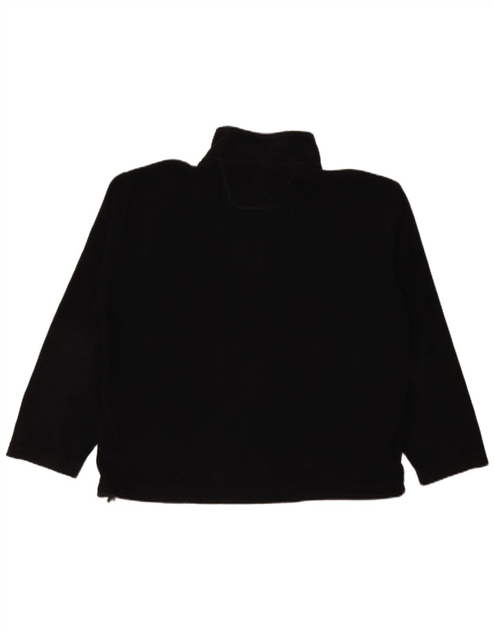Think Pink Womens Fleece Jacket UK 20 2XL Black Polyester