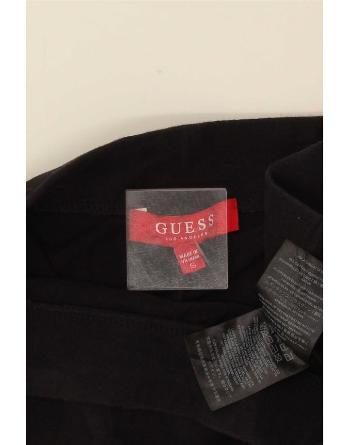 Γυναικείο κολάν Guess UK 10 Small W μαύρο βαμβακερό