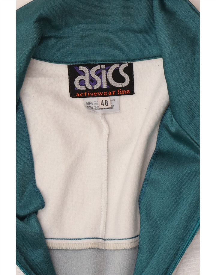 Ανδρική φόρμα γραφικών Asics Top Jacket IT 48 Medium Green Colourblock