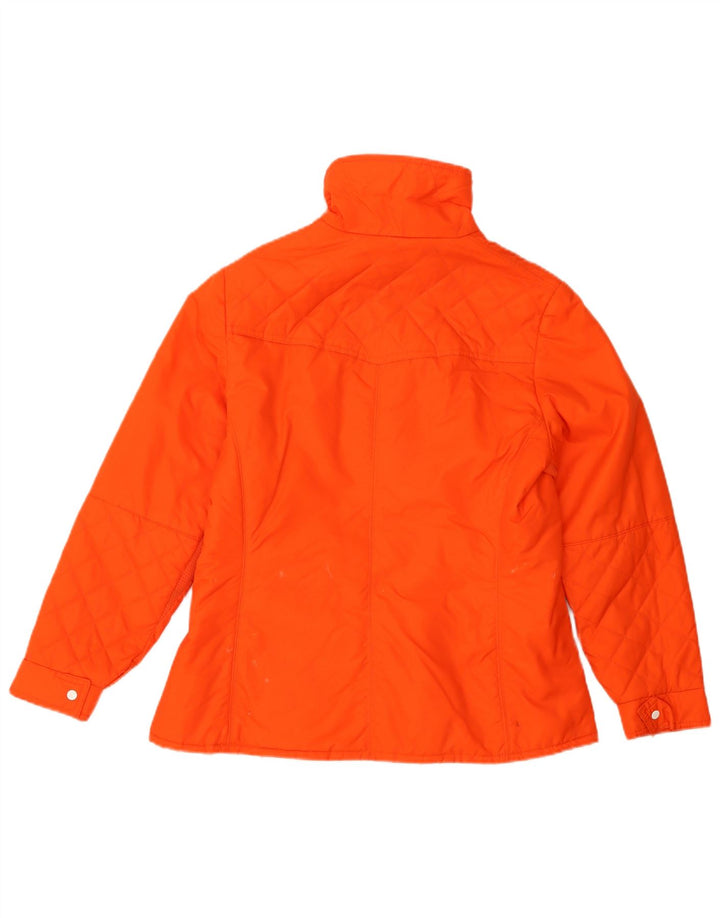 Vintage Ανδρικό Καπιτονέ μπουφάν UK 36 Small Orange