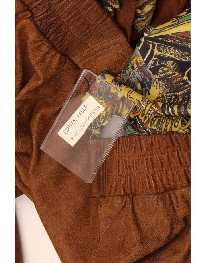 Vintage Ανδρικό Δερμάτινο Μπουφάν UK 42 XL Καφέ Δερμάτινο