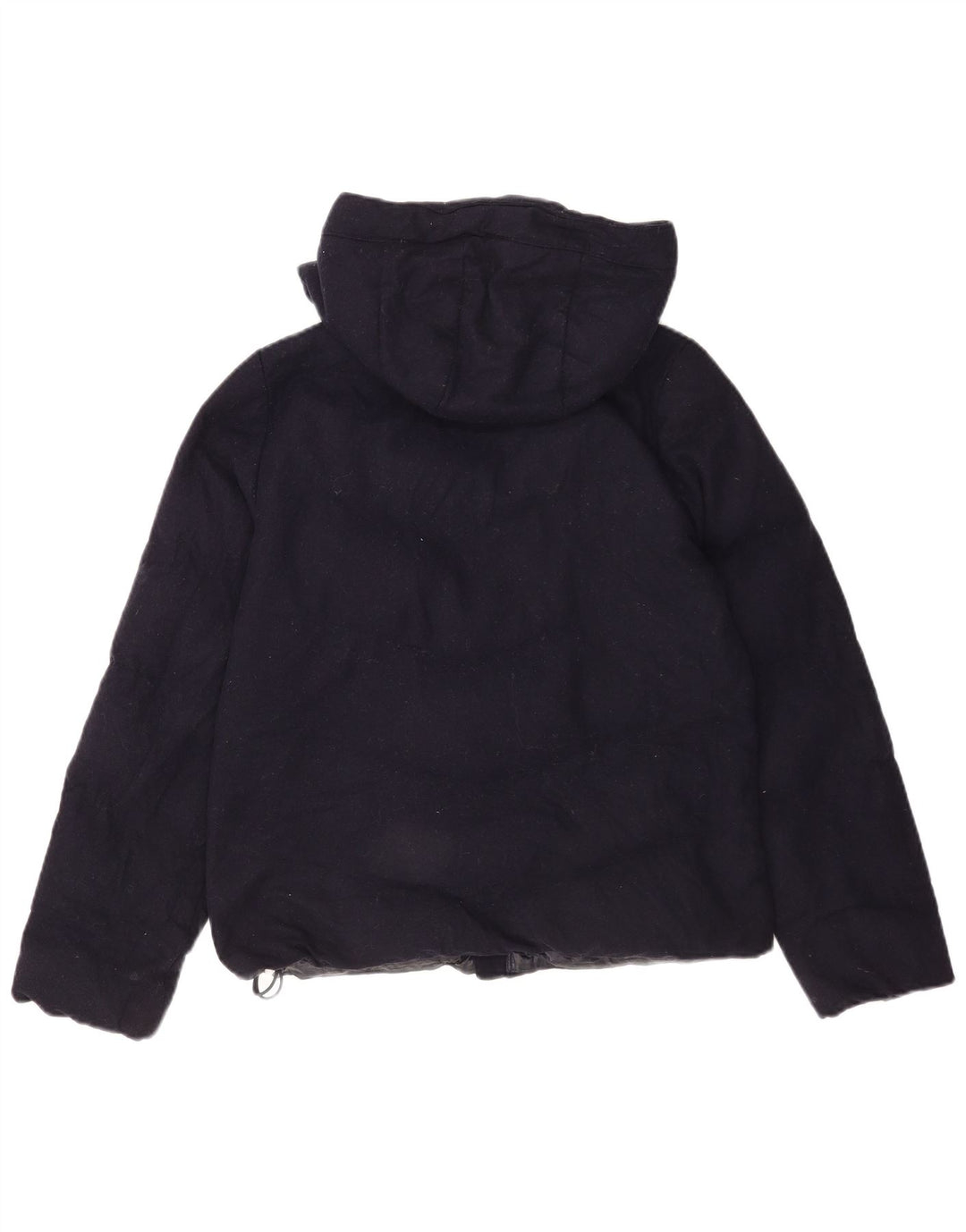 Gap Γυναικείο μπουφάν με κουκούλα UK 14 Medium Navy Blue Wool