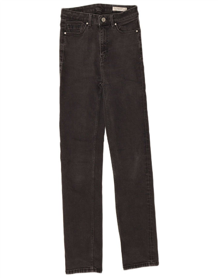 Marks & Spencer Γυναικεία Sienna Straight Jeans UK 8 Small W24 L30 Grey