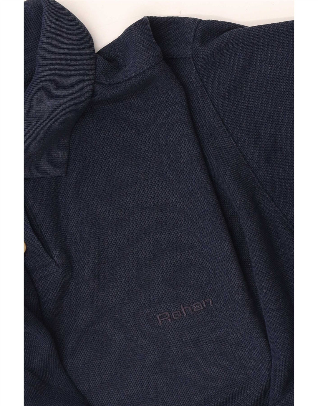 Rohan γυναικείο μπλουζάκι πόλο UK 12 Medium Navy Blue