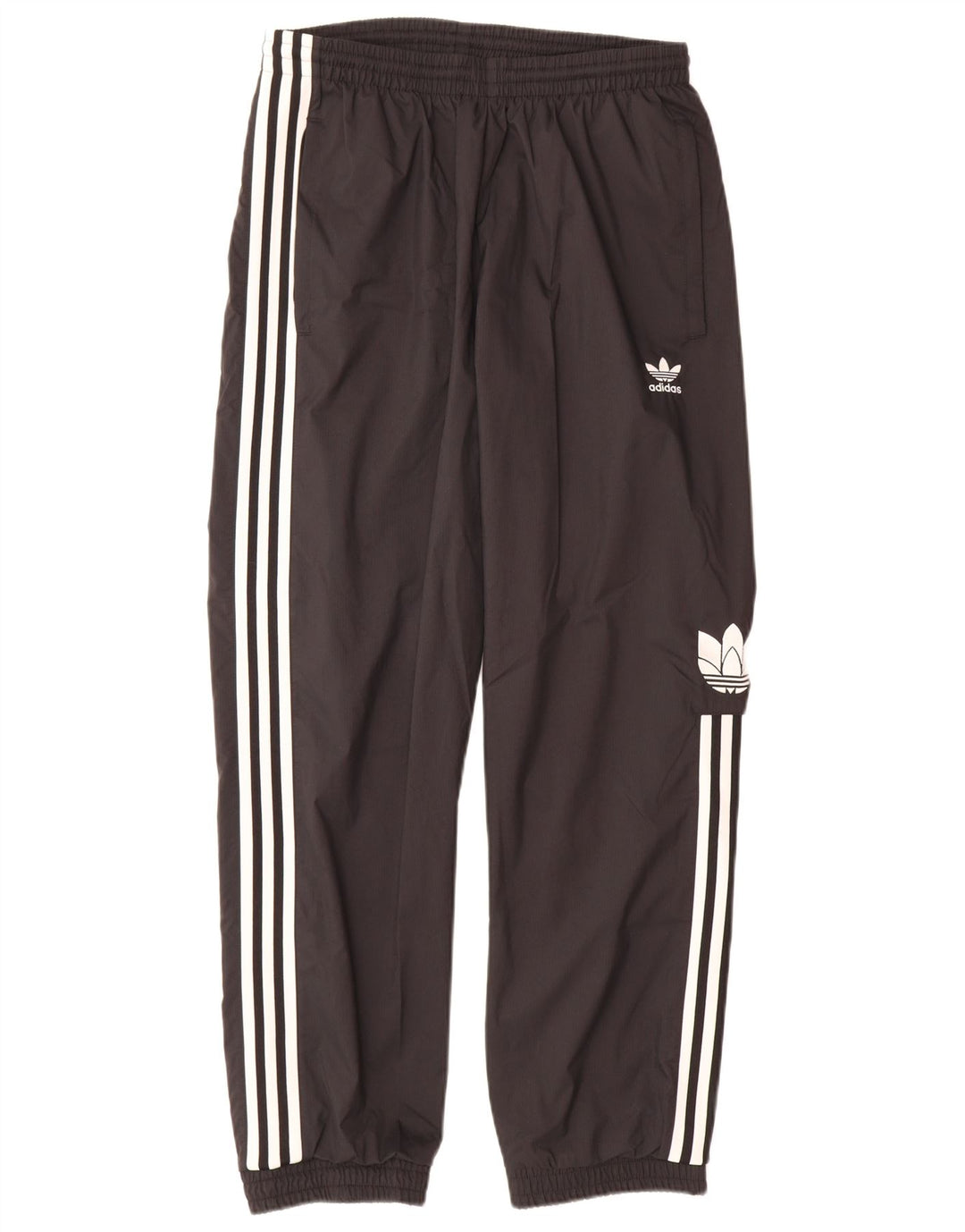 Ανδρική φόρμα αθλητικής φόρμας Adidas γραφικά Joggers μεσαίο μαύρο πολυεστέρα