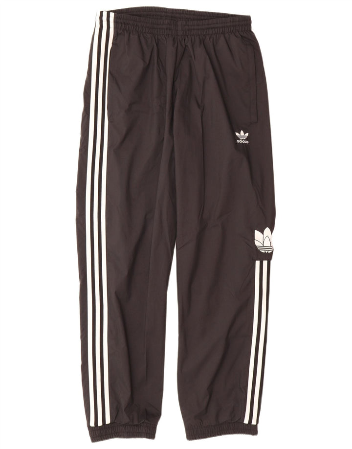 Ανδρική φόρμα αθλητικής φόρμας Adidas γραφικά Joggers μεσαίο μαύρο πολυεστέρα
