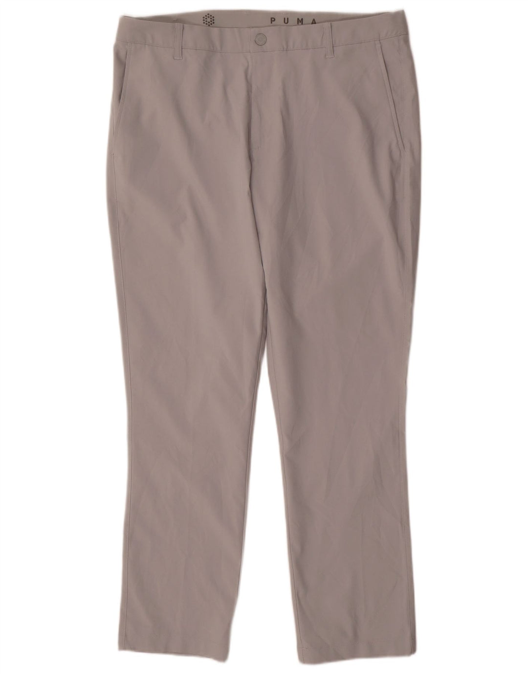 Puma Ανδρικό ίσιο παντελόνι Chino W36 L30 Γκρι Πολυεστέρας