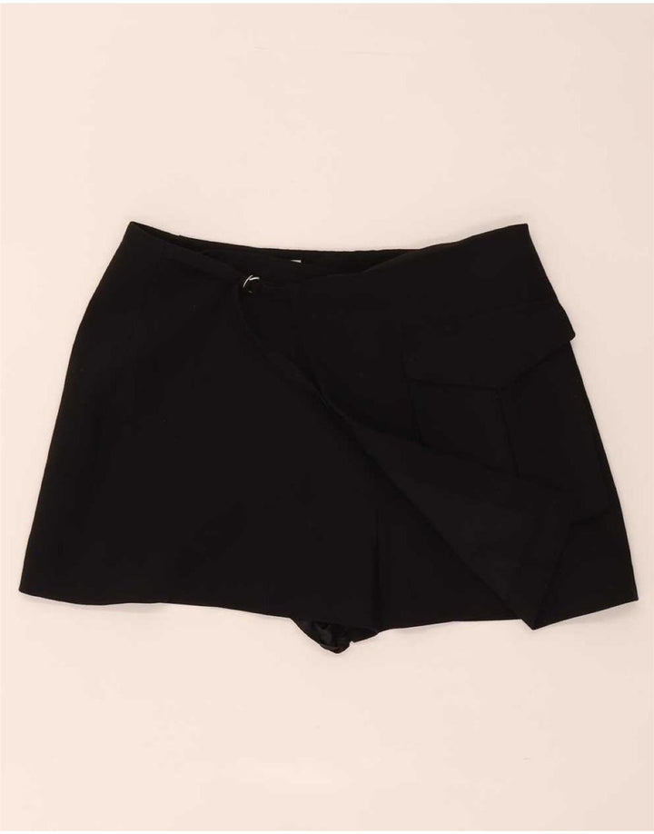 Zara Γυναικείο Skort Casual σορτς μεγάλο W30 μαύρο πολυεστέρα