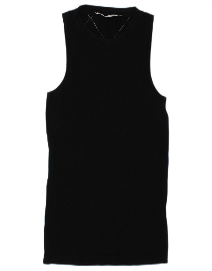 Zara Γυναικείο Γιλέκο Τοπ UK 12 Medium Black