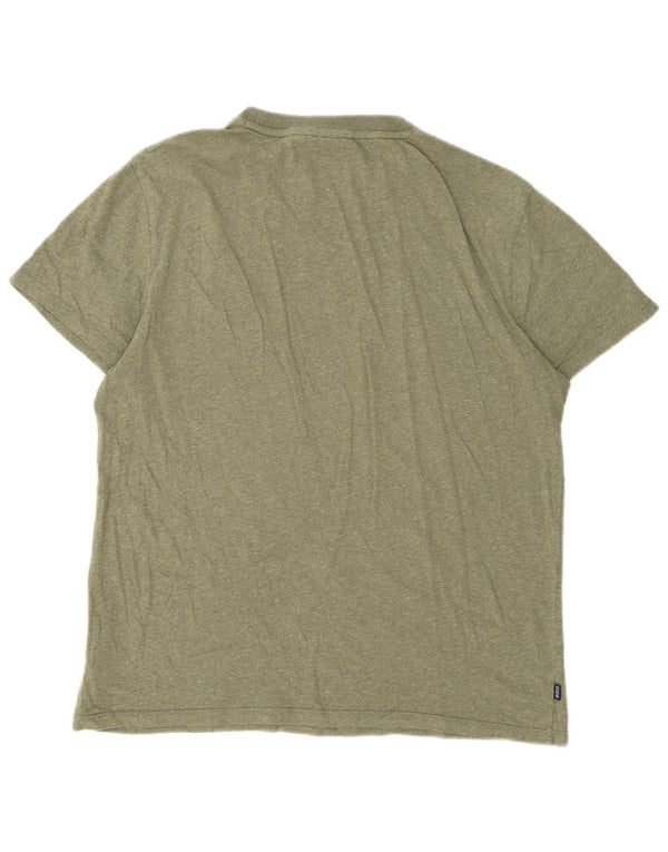 Ανδρικό μπλουζάκι Superdry Top XL, βαμβακερό με πράσινες ίνες