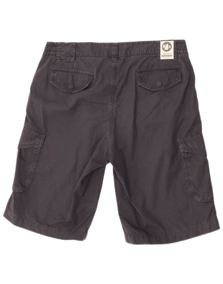 Murphy & Nye Ανδρικό σορτς Cargo W36 Μεγάλο Navy Blue από βαμβάκι