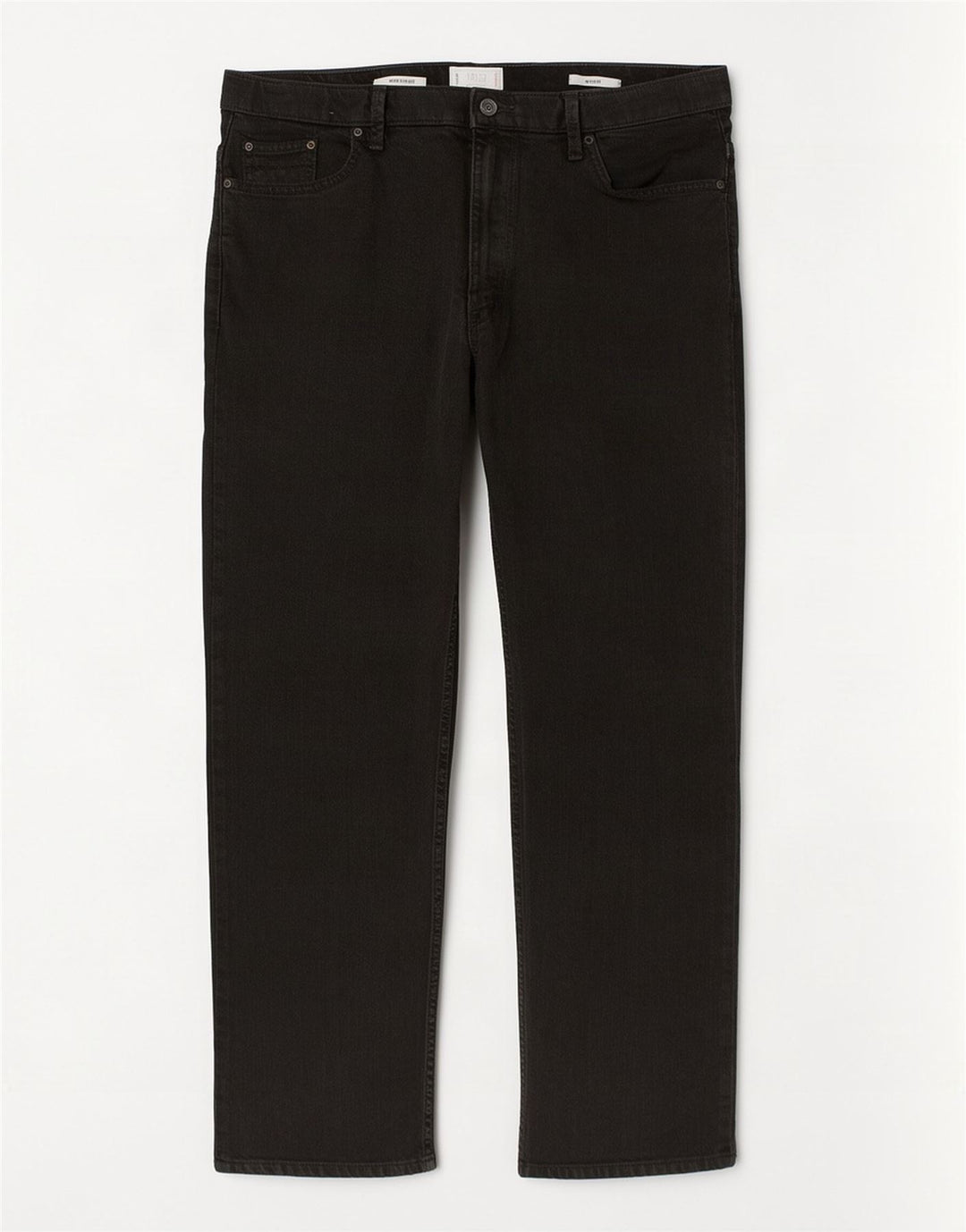 Ανδρικό τζιν ίσιο Marks & Spencer Regular Fit W38 L31 Μαύρο βαμβακερό