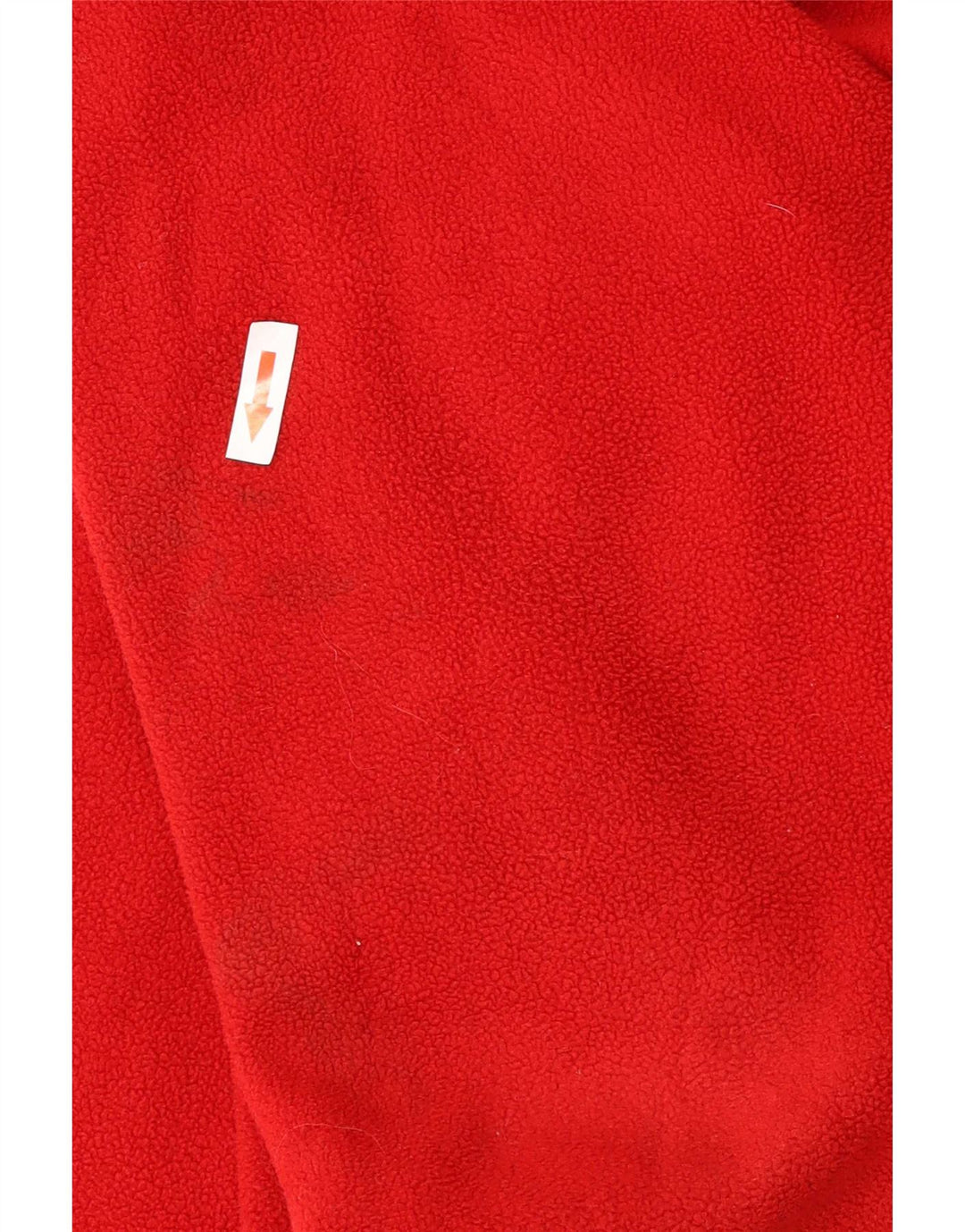 Weird Fish Mens Zip Fleece Jumper XL Red Polyester