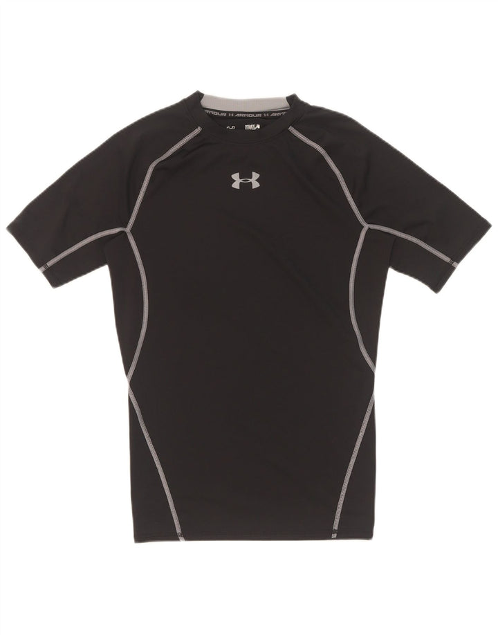 Ανδρικό γραφικό μπλουζάκι Under Armour Top Μεσαίο Μαύρο