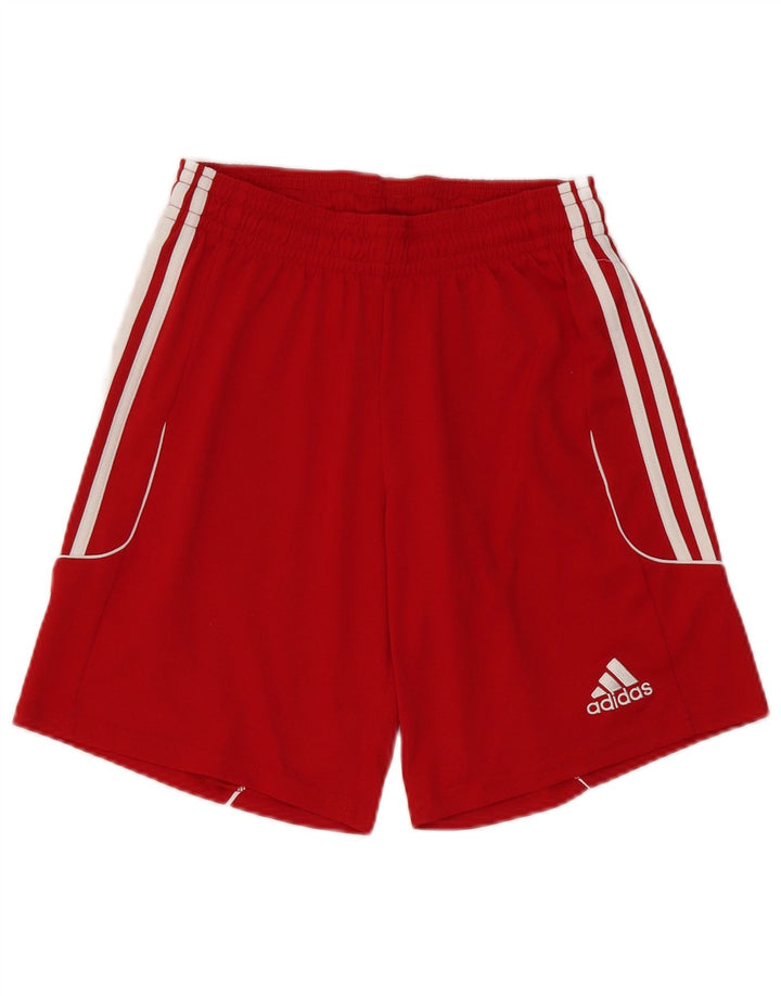Ανδρικό αθλητικό σορτς Adidas Climalite Μικρό κόκκινο πολυεστέρα