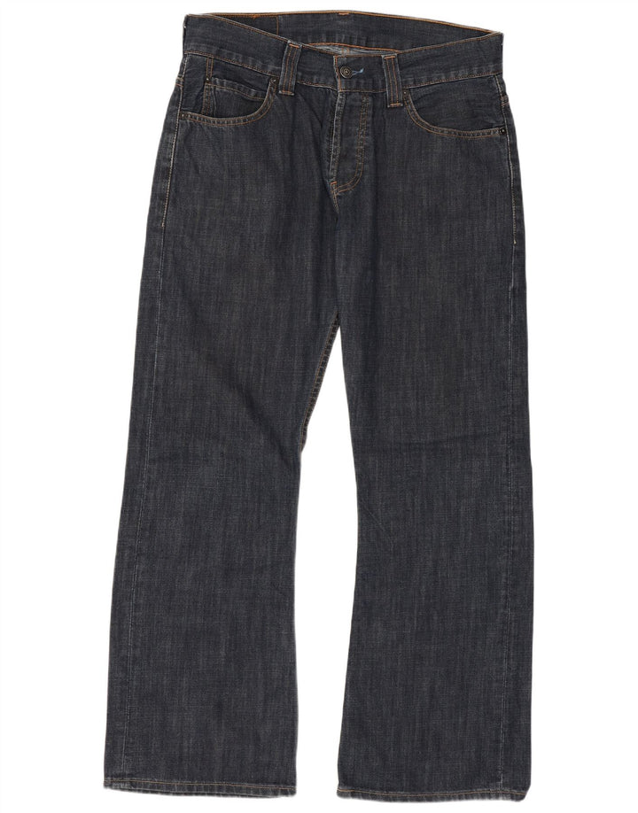 Levi's Womens 512 Bootcut Jeans W32 L30 Navy Blue Cotton