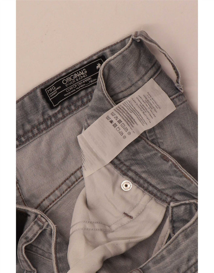 Jack & Jones Ανδρικό Tim Slim Jeans W30 L34 Γκρι βαμβακερό