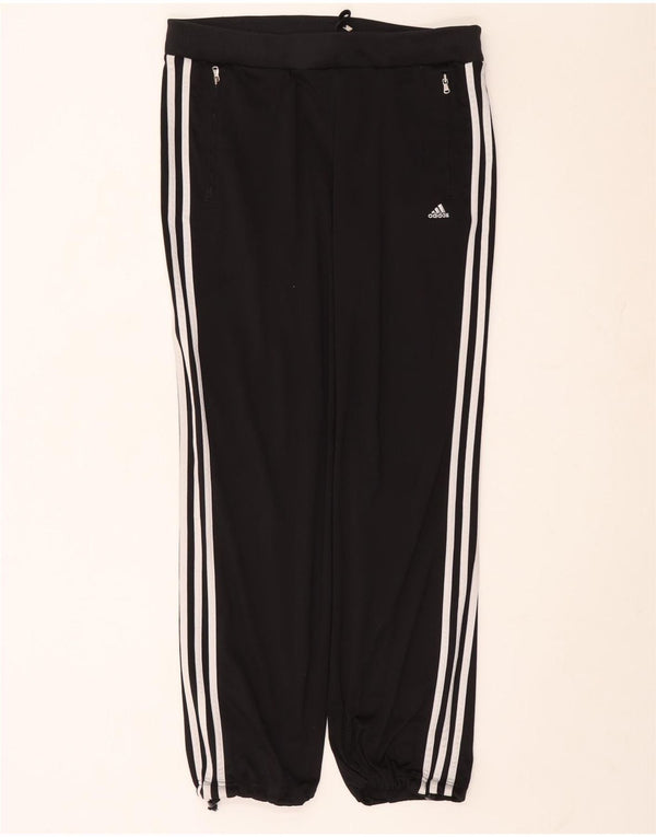 Γυναικεία αθλητική φόρμα ADIDAS Παντελόνι Joggers UK 14 Large Black Polyester