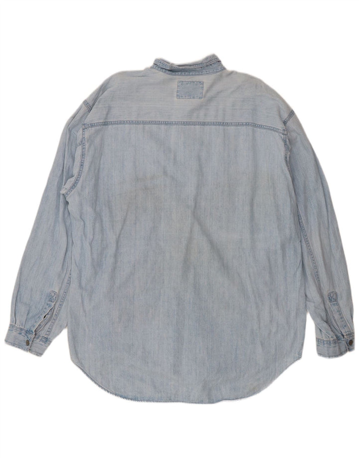 Ανδρικό τζιν πουκάμισο Levi's XL Μπλε βαμβακερό
