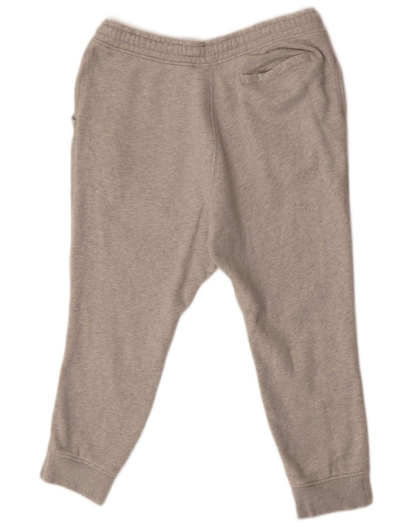 Adidas Γυναικεία φόρμα Κάπρι Παντελόνι Joggers UK 14 Μεγάλο γκρι βαμβακερό
