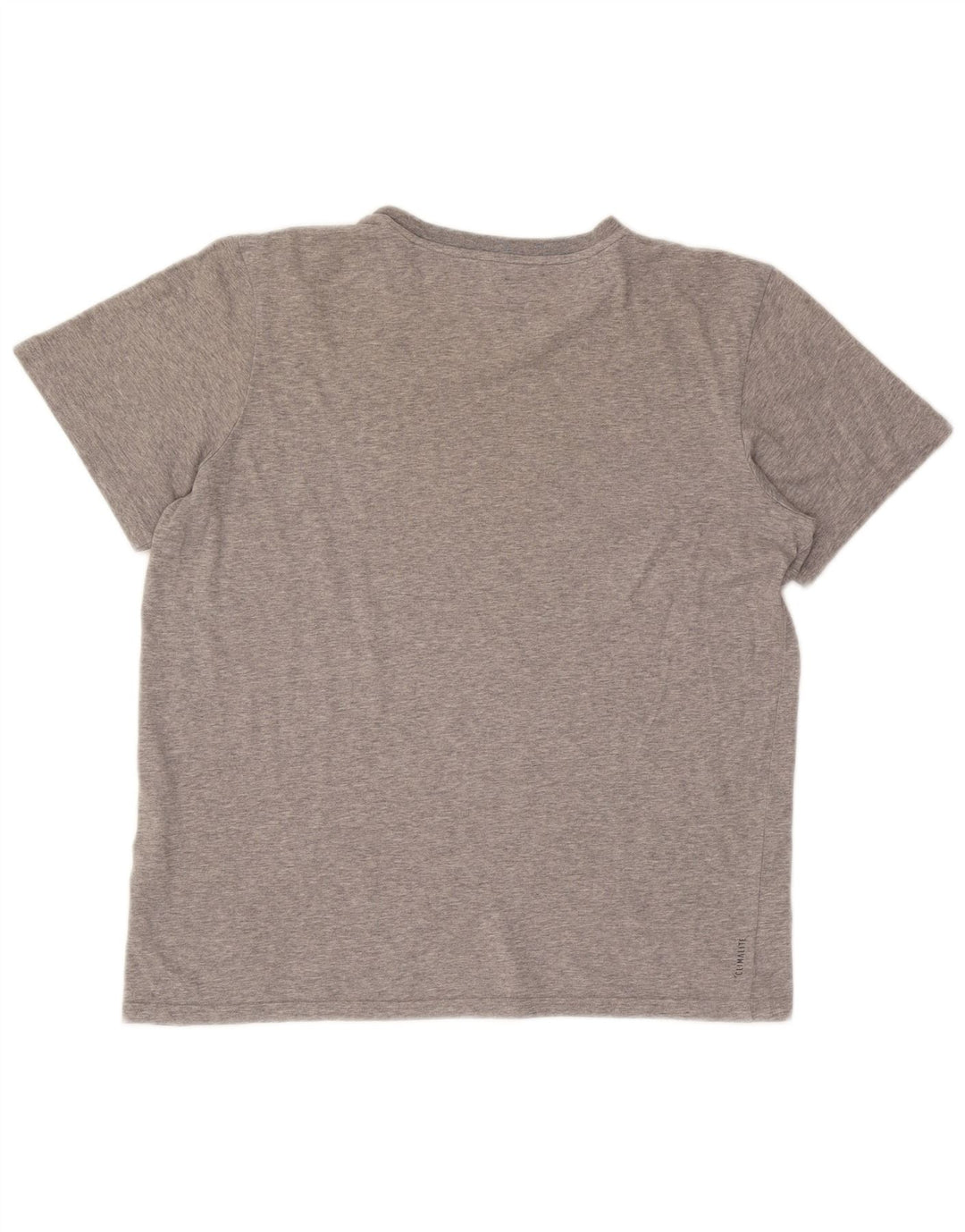 Ανδρικό T-Shirt Adidas Top Μεγάλο γκρι βαμβακερό