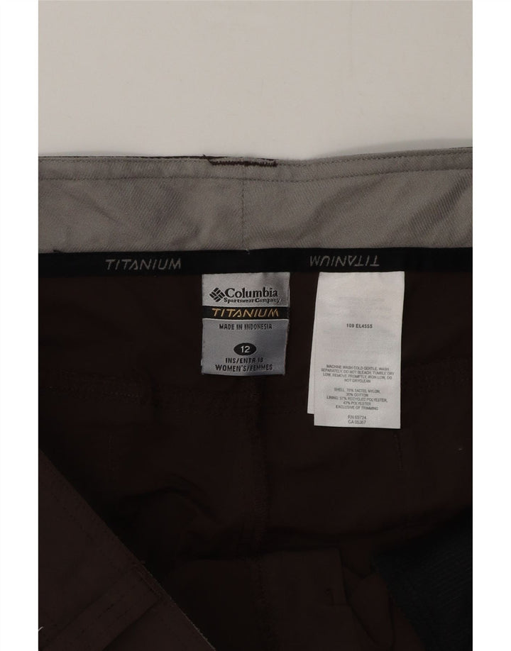 Columbia Γυναικείο Σορτς Cargo Bermuda US 12 Large W36 καφέ νάιλον