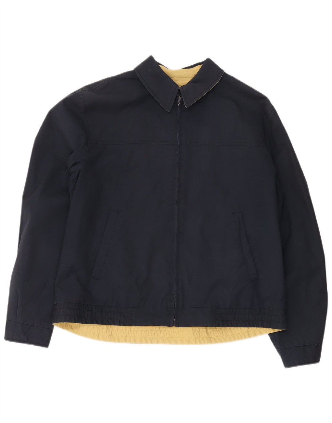 Vintage Ανδρικό Bomber Jacket UK 38 Medium Navy Blue