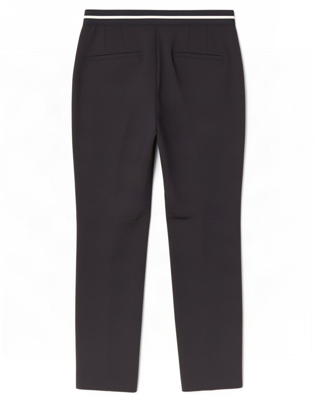 Zara Γυναικείο Slim Cropped Παντελόνι Medium W28 L26 Navy Blue