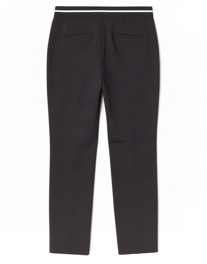 Zara Γυναικείο Slim Cropped Παντελόνι Medium W28 L26 Navy Blue