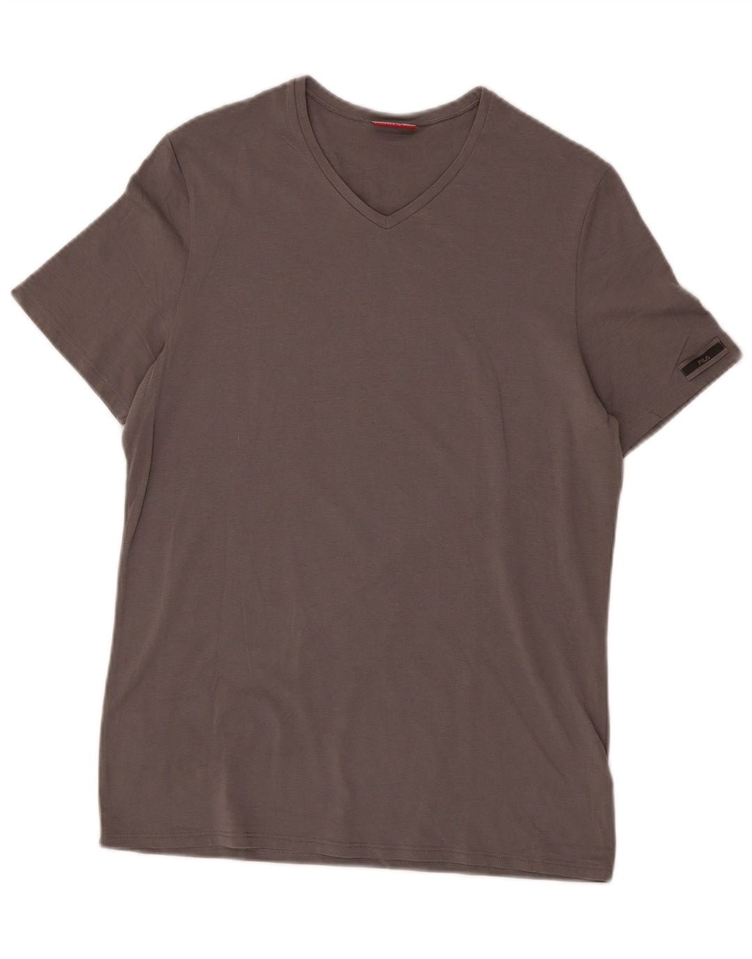 Ανδρικό T-Shirt FILA Top Μεσαίο γκρι βαμβακερό
